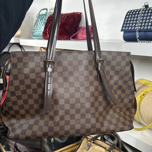 Louis Vuitton Handbags - LV Damier Ebene Zip Top Tote